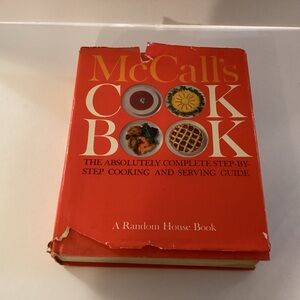 Vintage McCall’s Cook Book,Twelfth printing 1963